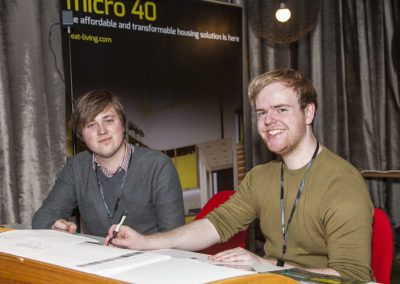 The Neat Living A team on duty at the 2017 Designers of Tomorrow